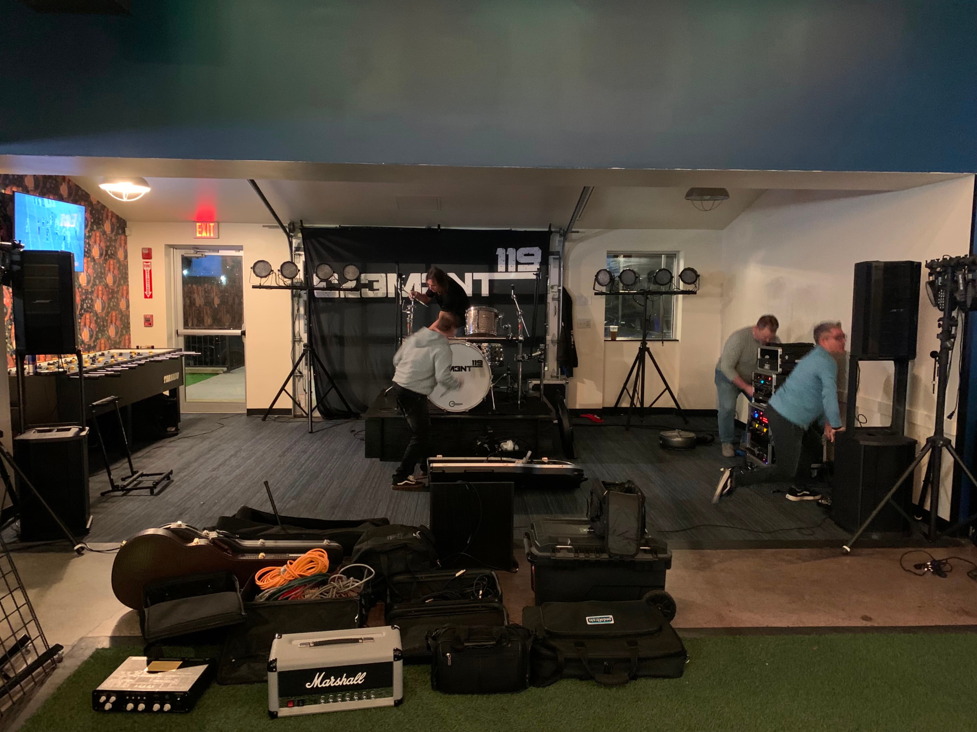 During Set Up